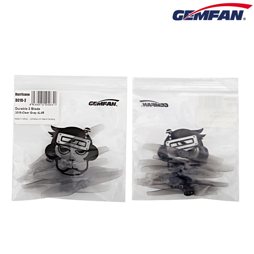 gemfan hurricane 3018 3x18 3 дюймовый 2 лопастной пр