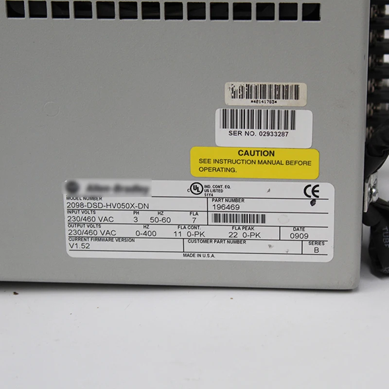 Ultra3000i AC servo driver 2098-DSD-HV050X-DN Used In Good Conition | Инструменты