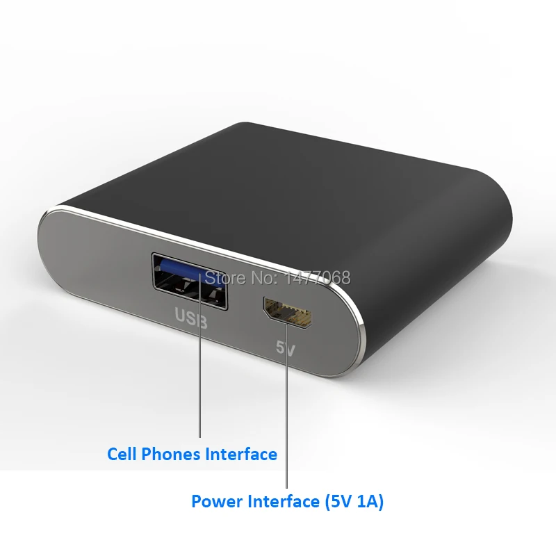 PHYEE Mirrorlink Android iOS ТВ коробка экран зеркальное отображение адаптер MLC530 подключи и играй Bluetooth USB HDMI CVBS для монитора проектора