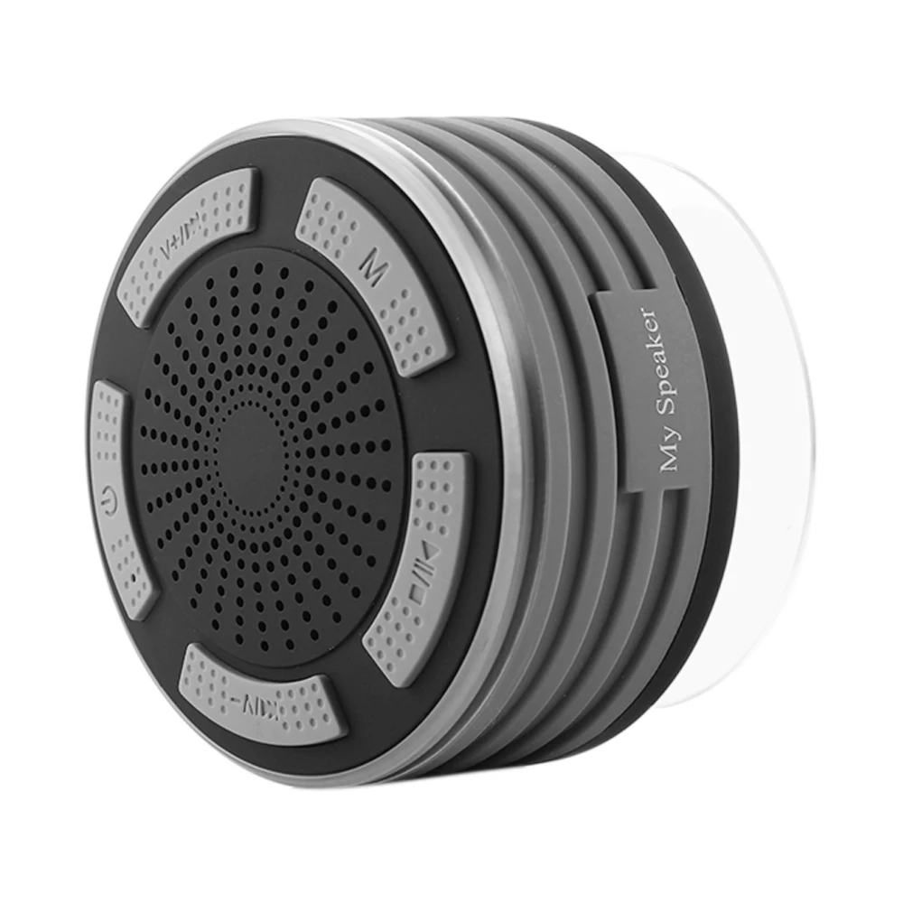 Водонепроницаемая беспроводная Bluetooth Колонка IPX7 со светодиодной подсветкой и