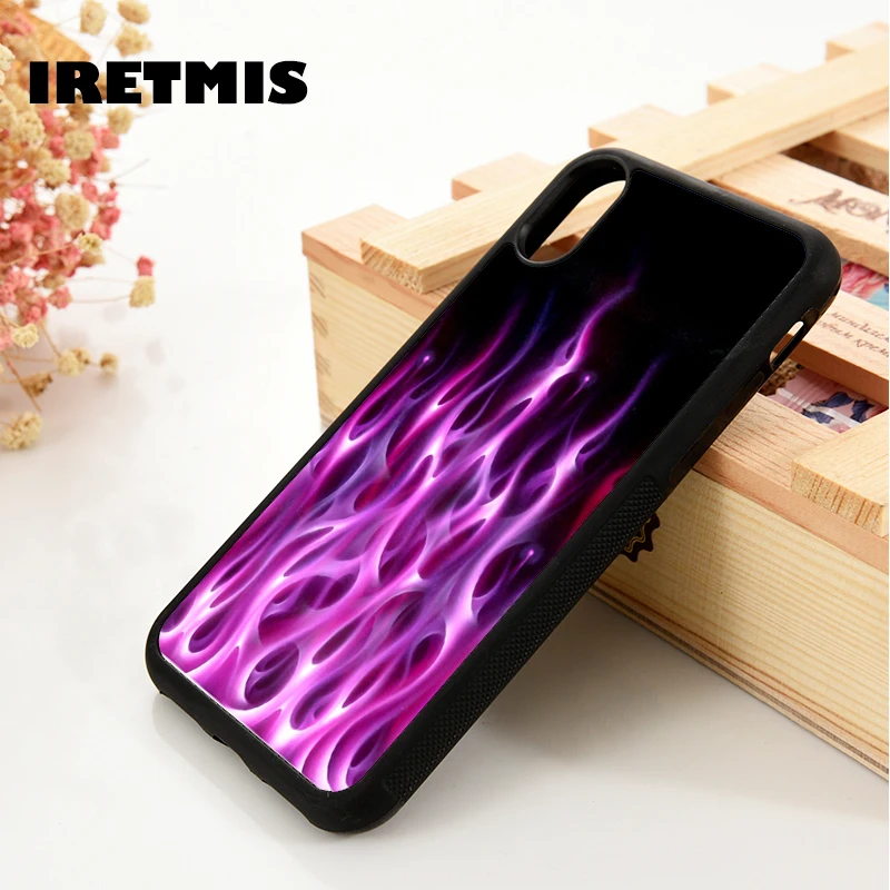 Iretmis 5 5S SE 6 6S Мягкий ТПУ силиконовый резиновый чехол для телефона iPhone 7 8 plus X Xs 11 Pro Max