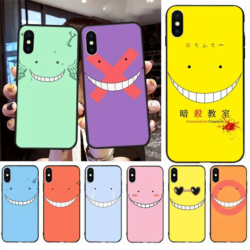 

Assassination Classroom Korosensei Phone Case for iphone 12 Mini SE 2020 5 5S 6 6S Plus 7 8 Plus X XR XS 11 Pro Max Fundas cover
