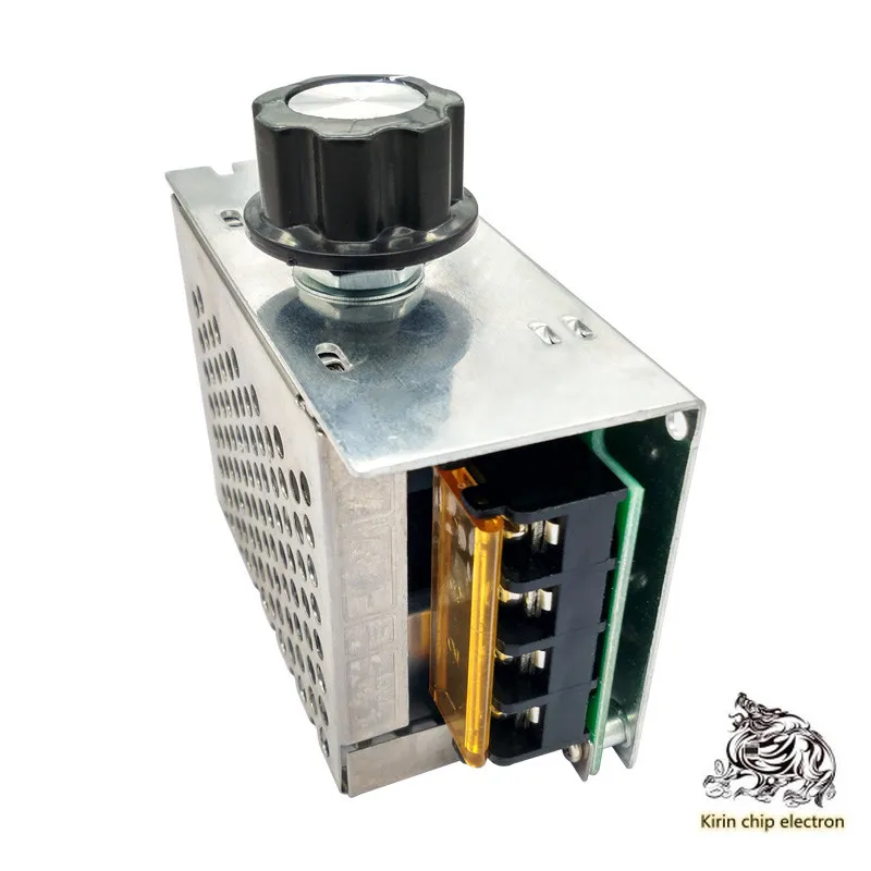 

2 PCS/LOT4000W Import High-Power Silicon Controlled Rectifier Electronic Pressure Regulator Dimming Speed Governing Thermostat