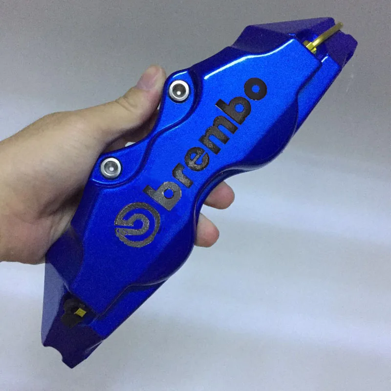 Kunbaby ABS пластик с хромированным Карбоновым Brembo логотип дисковый тормозной суппорт Чехлы Размер L/M/S модель 3 Автомобиль Стайлинг Новая мода