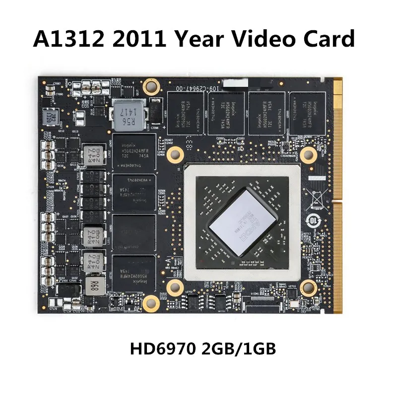 Оригинальная видеокарта HD 6970 HD6970M 2 ГБ/1 ГБ для Apple iMac 27 дюймов A1312 2011 Radeon 6970M 216 0811000