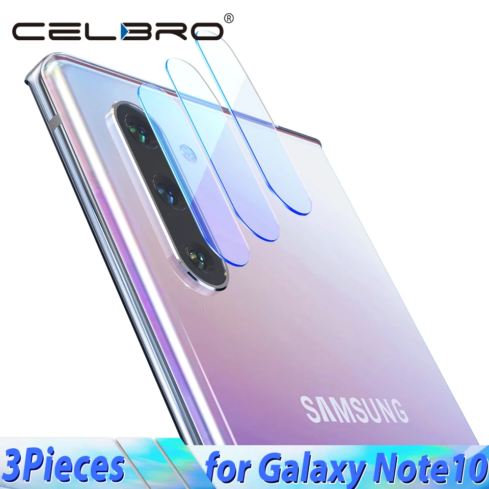 Ультратонкое закаленное стекло для задней камеры Samsung Galaxy Note 10 Plus Защитное Note10 Pro +