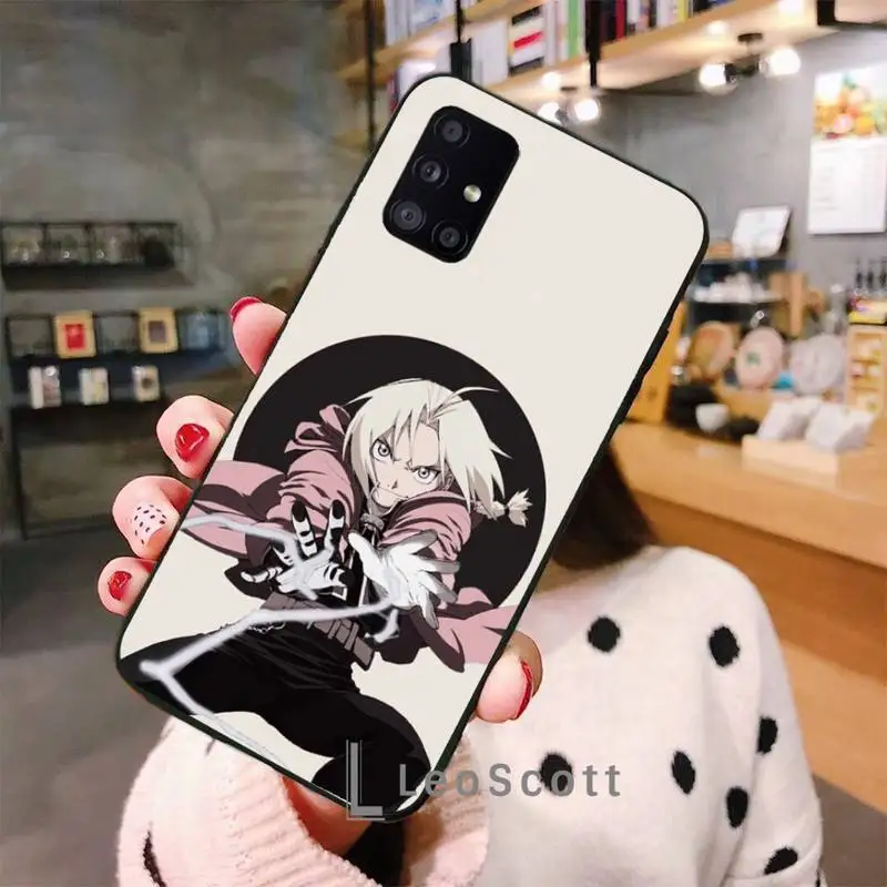 

Fullmetal Alchemist Brotherhood Phone Case For Samsung Galaxy S8 S9 S10 Plus S10E Note 3 4 5 6 7 8 9 10 Pro Lite cover