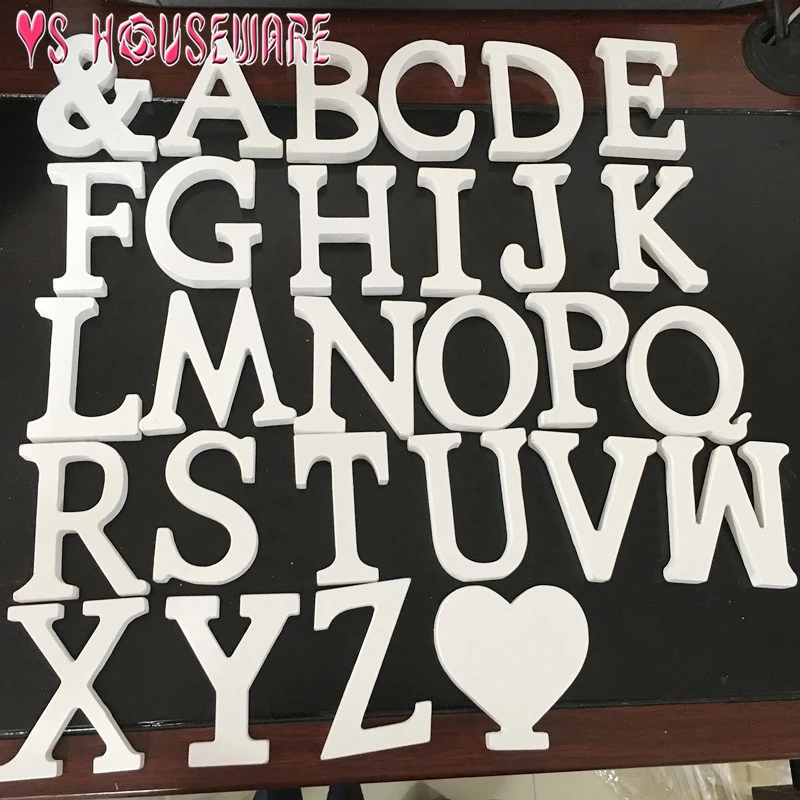 1 шт. свадебные украшения деревянные буквы алфавита слово свободно стоящий DIY
