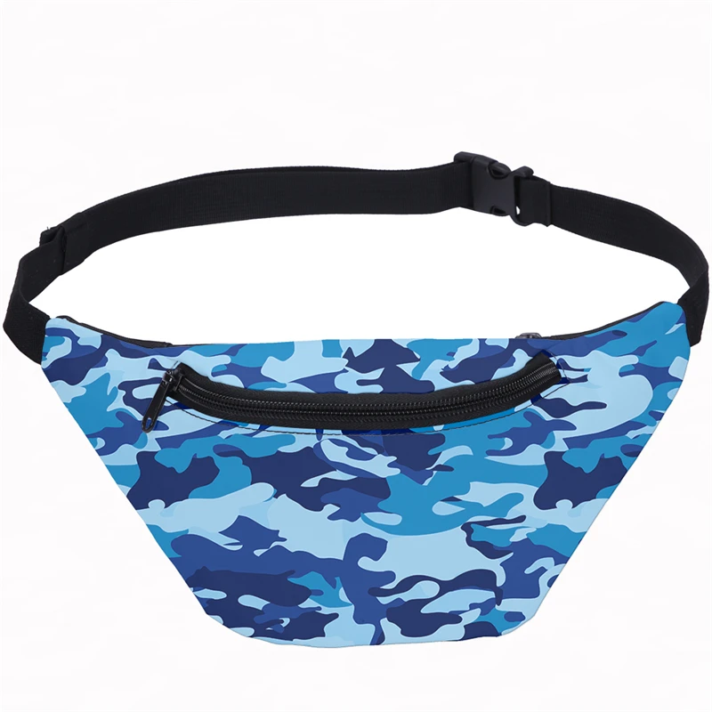 

VEEVANV Camouflage Unisex Running Waist Bags Fanny Packs Women Fashionable Chest Bag Men Waist Pack Waterproof Phone Belly Bags