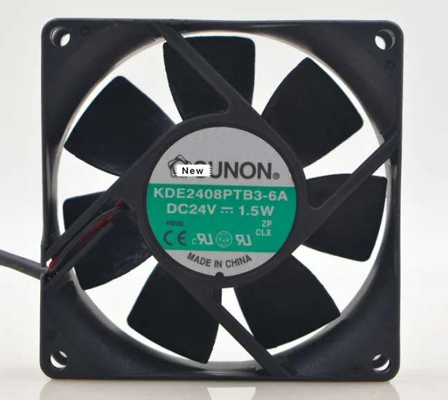 

for SUNON KDE2408PTB3-6A Server Cooling Fan DC 24V 1.5W 80x80x25mm 2-wire