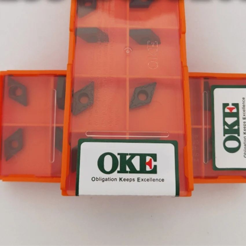 

OKE DCMT070204-OTF OC2025/DCMT070204-OTF OC2115/DCMT070204-OTF OC2125/DCMT070204-OTF OP1215 CNC карбидные вставки 10 шт./корт.