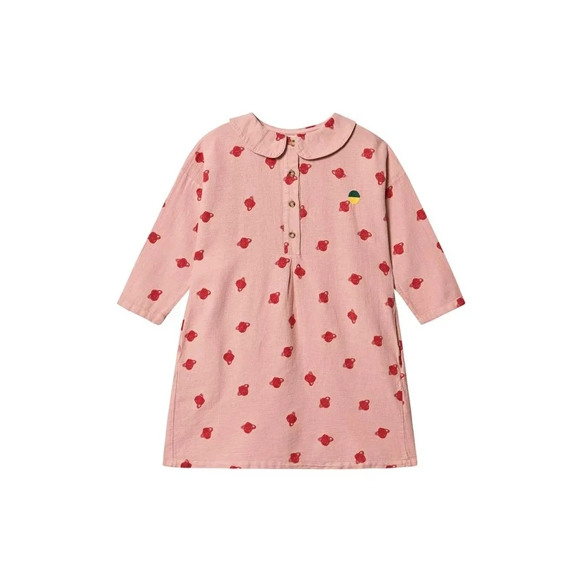 Pre-sale SQING-B Girls Dress New Fall 2019 Winter Cartoon Princess Kids Dresses for Christams Print Toddler Girl | Детская одежда и