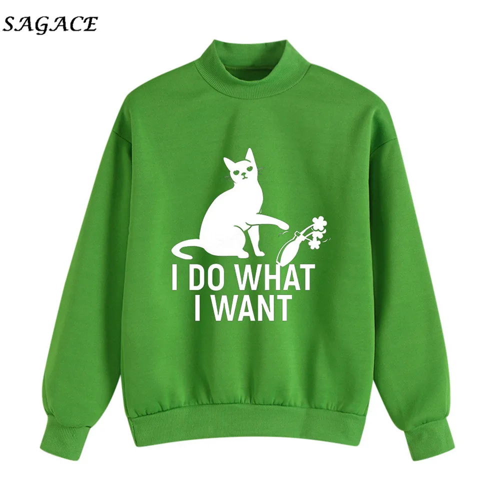 Женская кашемировая водолазка Sagace однотонная рубашка с длинным рукавом и