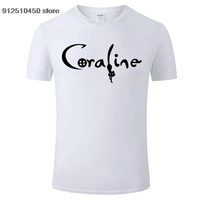 movie coraline t shirt cotton fashion casual short sleeve printed tshirt men women t shirts streetwear sweatshirts tops tee h146