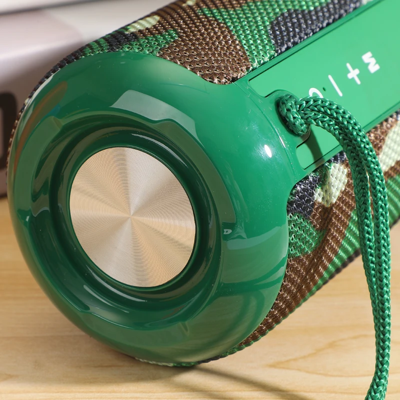 TG264 Outdoor Wireless Speaker Waterproof Bluetooth Portable Subwoofer TF MP3 Shape | Электроника