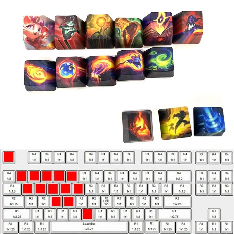 Клавиатура League of Legends персональная для механических игр мини-клавиатура GK61 ANNE PRO 2