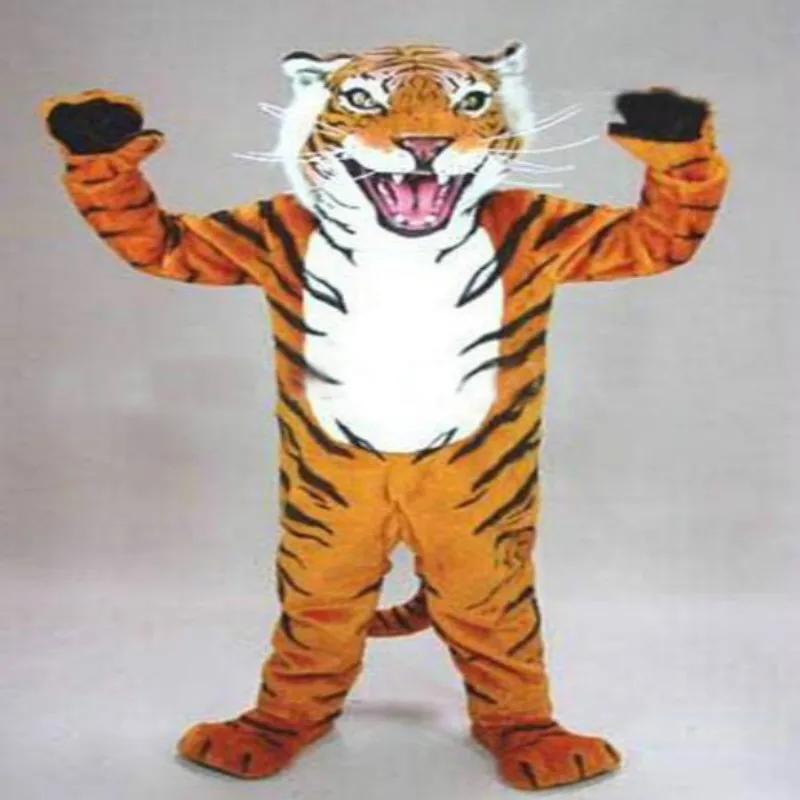 

Tiger Mascot Costume Suits Cosplay Party Game Dress Outfits Clothing Advertising Carnival Halloween Xmas Easter Festival Adults