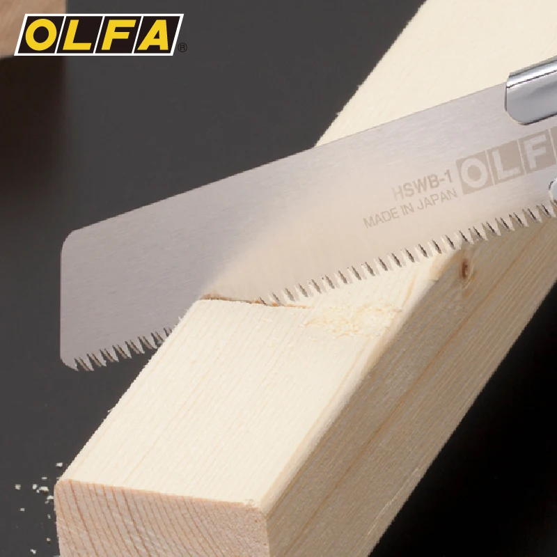 

OLFA super heavy duty serrated HSW-1 supporting blade 25mm 1 piece pack HSWB-1/1B