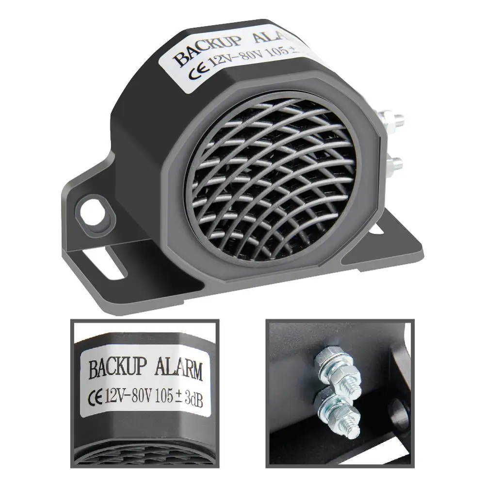 Универсальный 102Db Обратный Зуммер бипер резервного копирования для грузовика