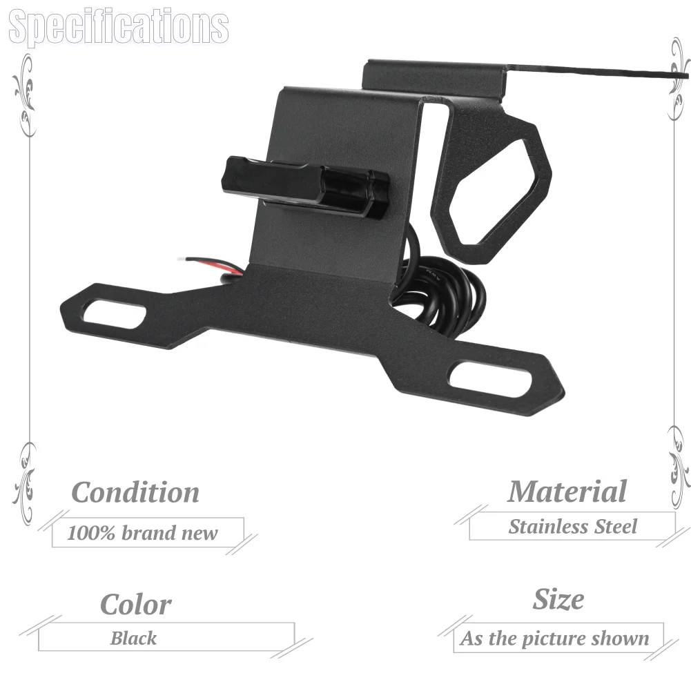 Для Kawasaki Ninja650 Z650 2017-2022 держатель номерного знака мотоцикла кронштейн держателя