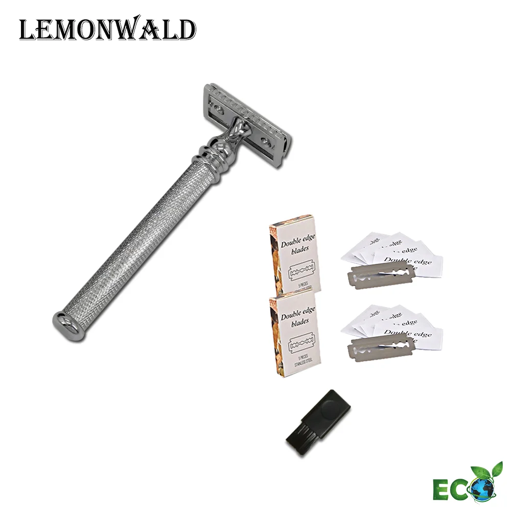 Бритва для мужчин женская Классическая с двойным лезвием 10 лезвий | Красота и