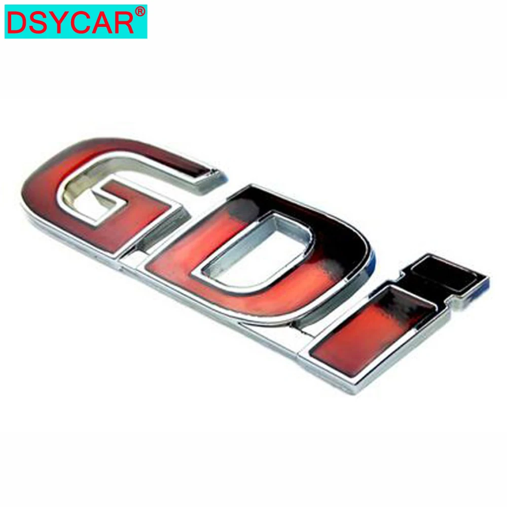 Металлическая Автомобильная 3d наклейка DSYCAR GDI эмблема значок для Jeep BMW Ford Lifan Nissan
