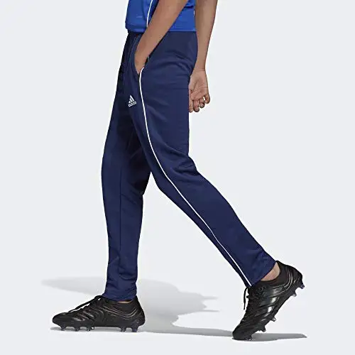 Спортивные брюки Adidas CORE18 TR PNT, унисекс, для детей,  темно-синий/белый, 910Y - купить по выгодной цене | AliExpress