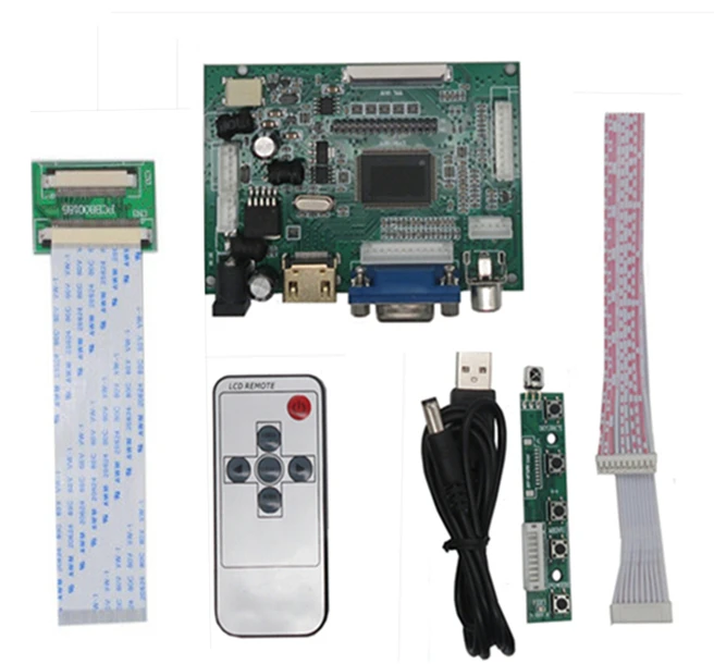 Плата драйвера управления HDMI/VGA/AV + 8-дюймовый HE080IA-01D 1024*768 высокий ЖК-дисплей для