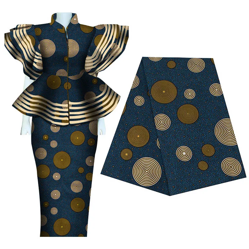 Африки полиэстер воск принты ткань 2020 Анкара бинта реальные высокое качество 6