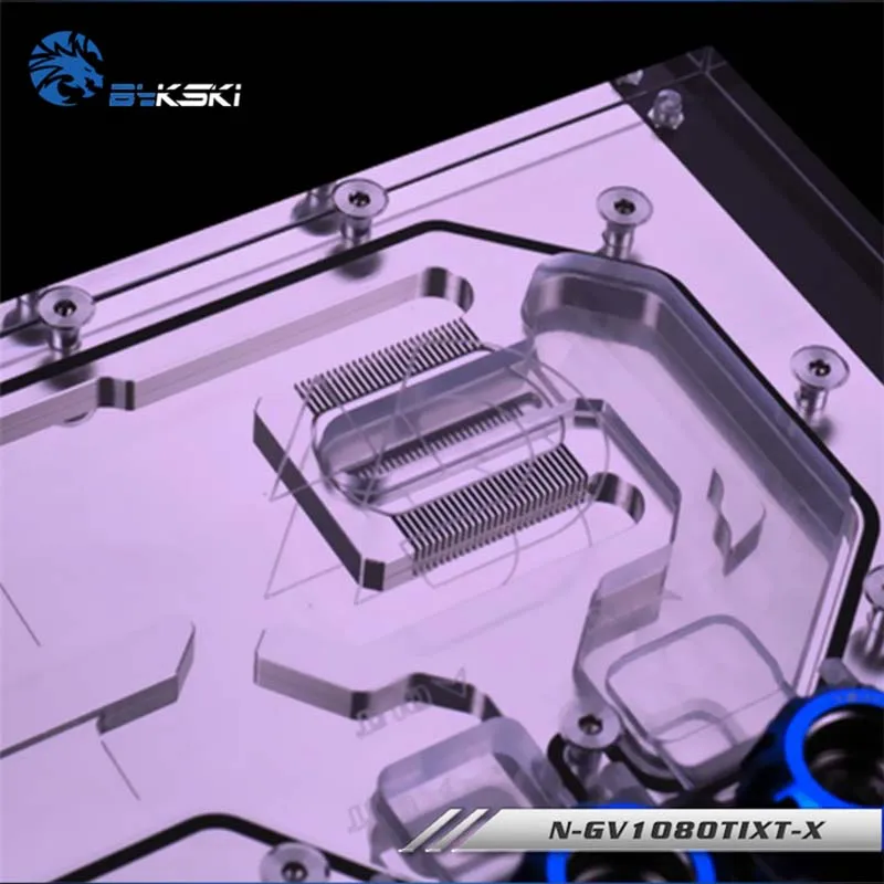

Bykski N-GV1080TIXT-X GPU cooler Full Cover Graphic Card Water Cooler PC Block for Gigabyte AORUS GTX 1080 Ti Xtreme Edition/11G