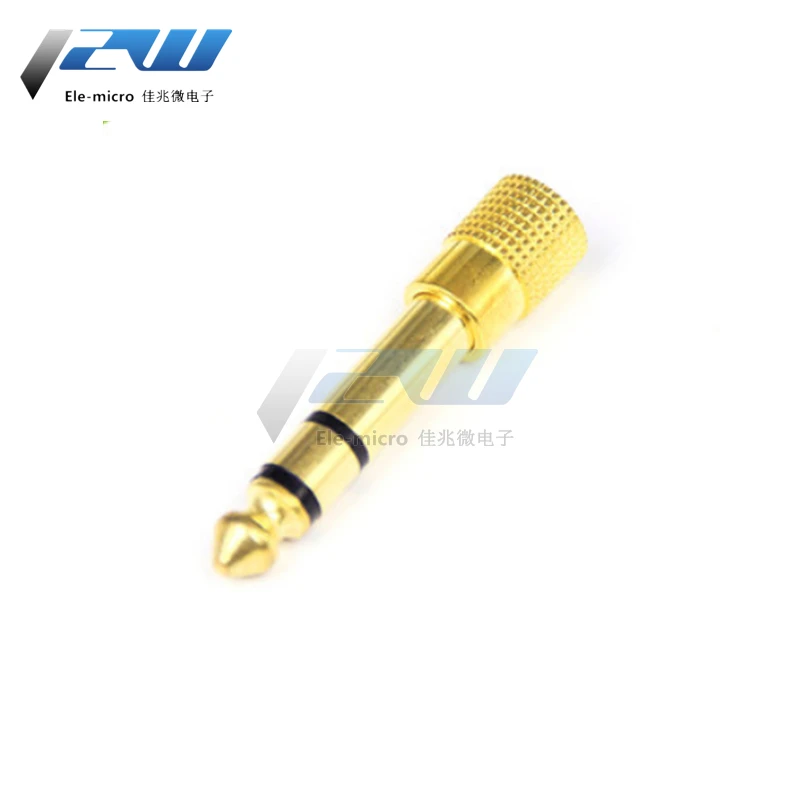 1 шт. 6 5 революционный 3 мм Женский аудио адаптер для наушников 35 микрофон сделай