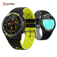 gandley gps smart watch with sim card slot heart rate multi sport modes blood pressure for androidios support bluetooth call