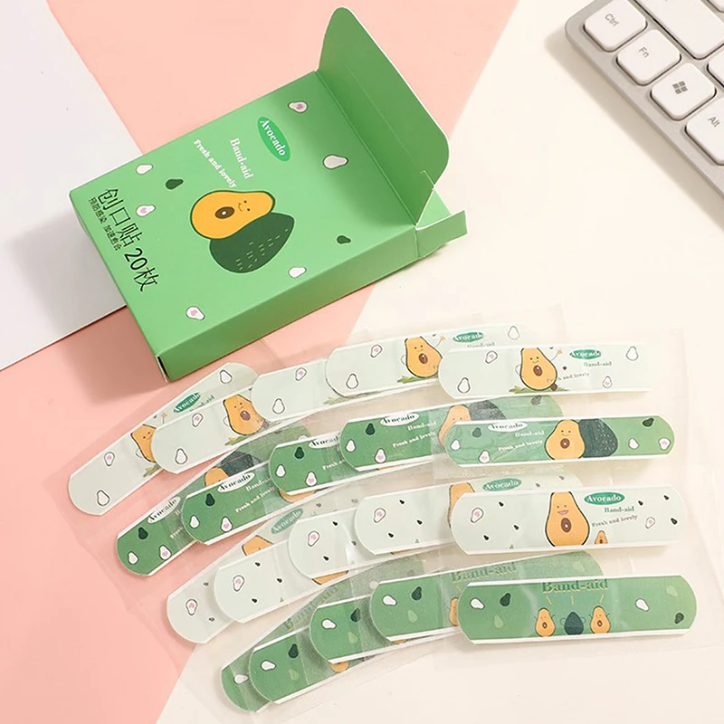 

20pcs Waterproof Adhesive Bandages Wound Plaster First Aid Emergency Kit Band Aid