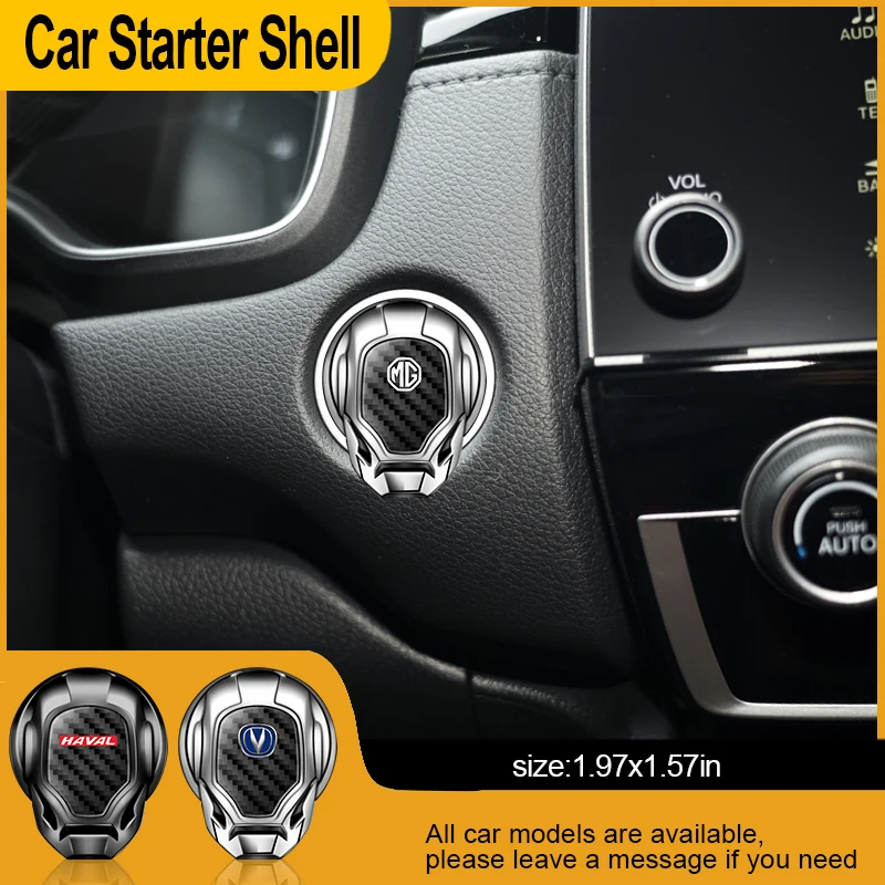 

Car One-Click Engine Start Stop Switch Button decoration for Land Rover defender evoque freelander 2 discovery sport discovery