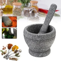 11cm manual resin mortar pestle tool kitchen shredder mills tool kit spices grater grinder for diy herbs spices food shreding