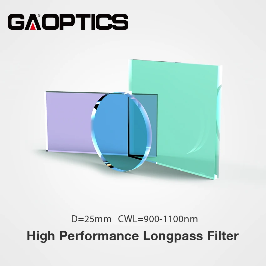 

Высококачественные проходные фильтры из сплавленного стекла диаметром 25 мм длиной-нм