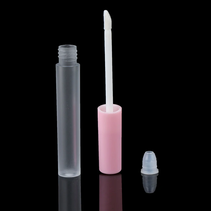

Mini Lip Gloss Split Bottle DIY Lip Gloss Plastic Box Containers Empty Frosted Lipgloss Tube Eyeliner Eyelash Container