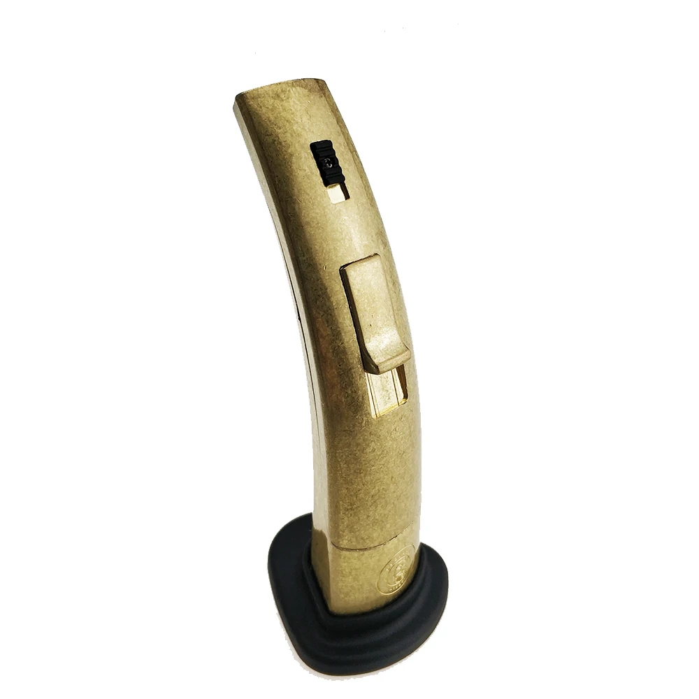 2 цвета Guevara Новинка специальная ветрозащитная Зажигалка для сигар Singel jet flame
