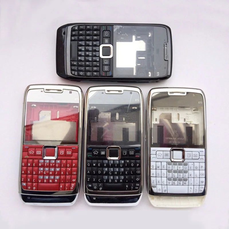Чехол для телефона с кнопкой клавиатуры Nokia E71 корпус задняя крышка батареи +