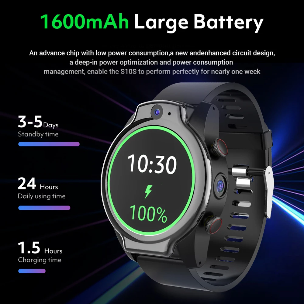 

Rogbid Brave Pro Smart Watch 1.69 inch HD Full Touch Screen Fitness Tracker Heart Rate Blood Pressure Monitor For IOS Android