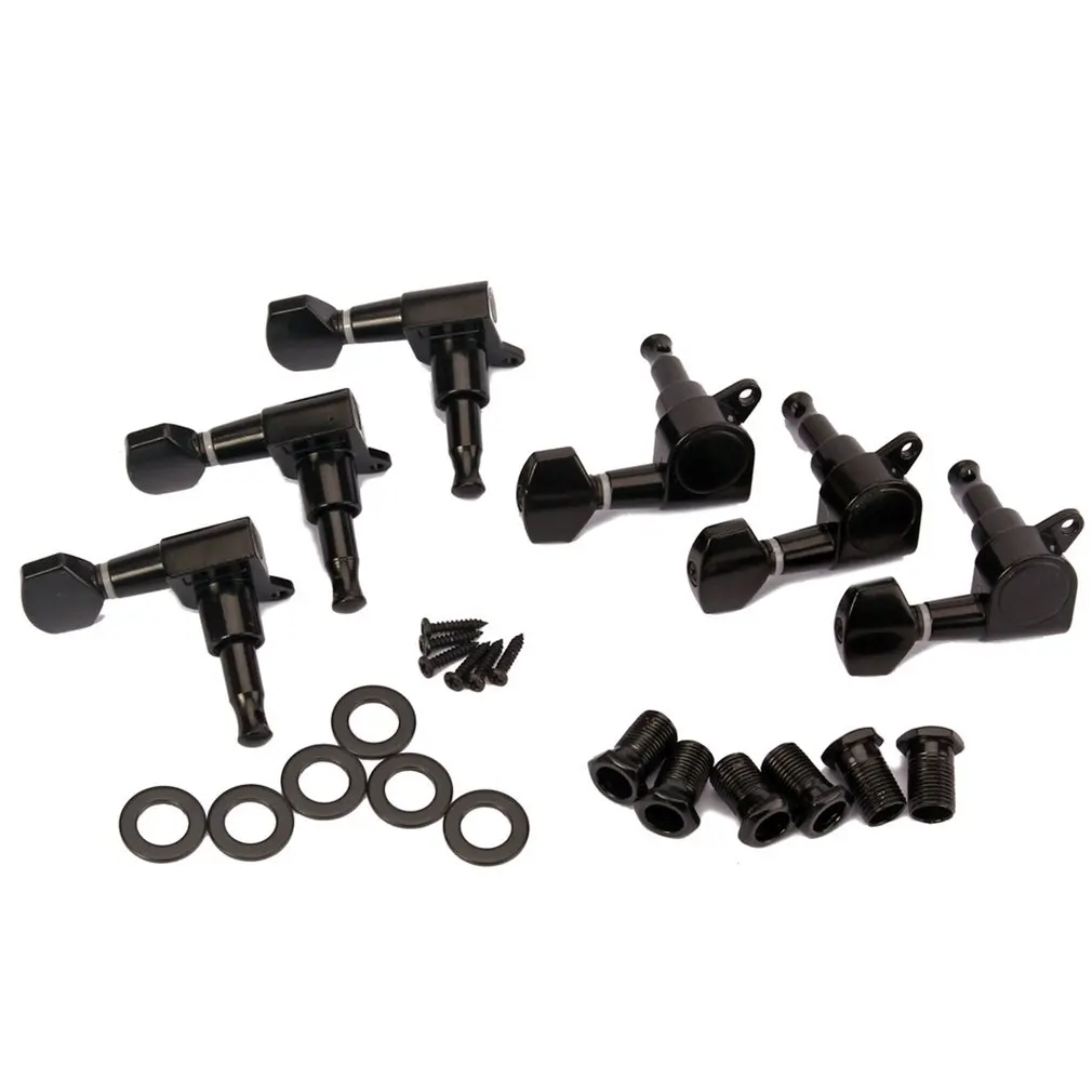1 комплект 6 pcs гитарные Колки 3R3L строка ключи тюнеры для электроакустическая