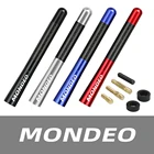 Автомобильная радиоантенна 12 см из углеродного волокна для Ford Mondeo mk3 mk4 mk5, аксессуары для стайлинга автомобиля