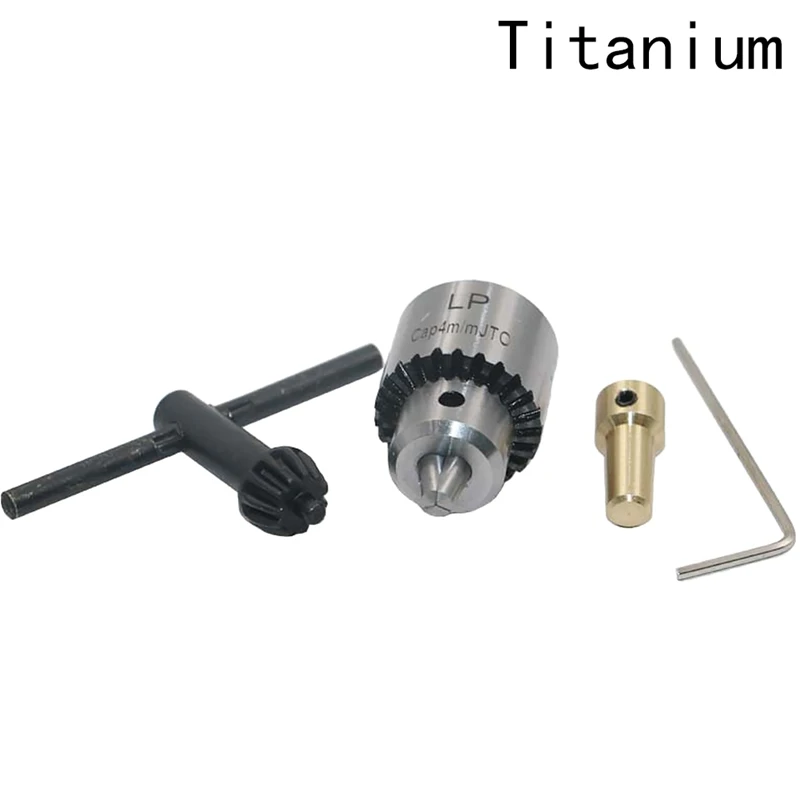 

Micro Motor Drill Chucks Clamping 0.3-4mm Jt0 Taper Mounted Drill Chuck With Chuck Key 3.17mm Brass Mini Electric Motor Shaft