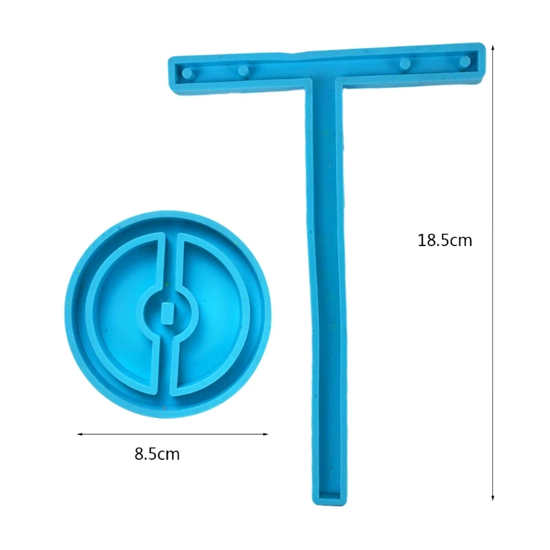 

DIY Display Stand Hanger Epoxy Resin Mold Earring Hook up Casting Silicone Mould