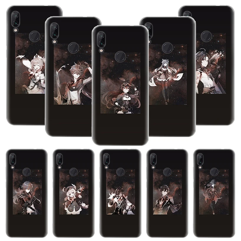 

Hot Game Genshin Impact Case Funda For Xiaomi Mi Note 10 Pro 10T 9T 11 Ultra 11 Lite Poco X3 NFC F2 F3 M2 A3 Cover Coque