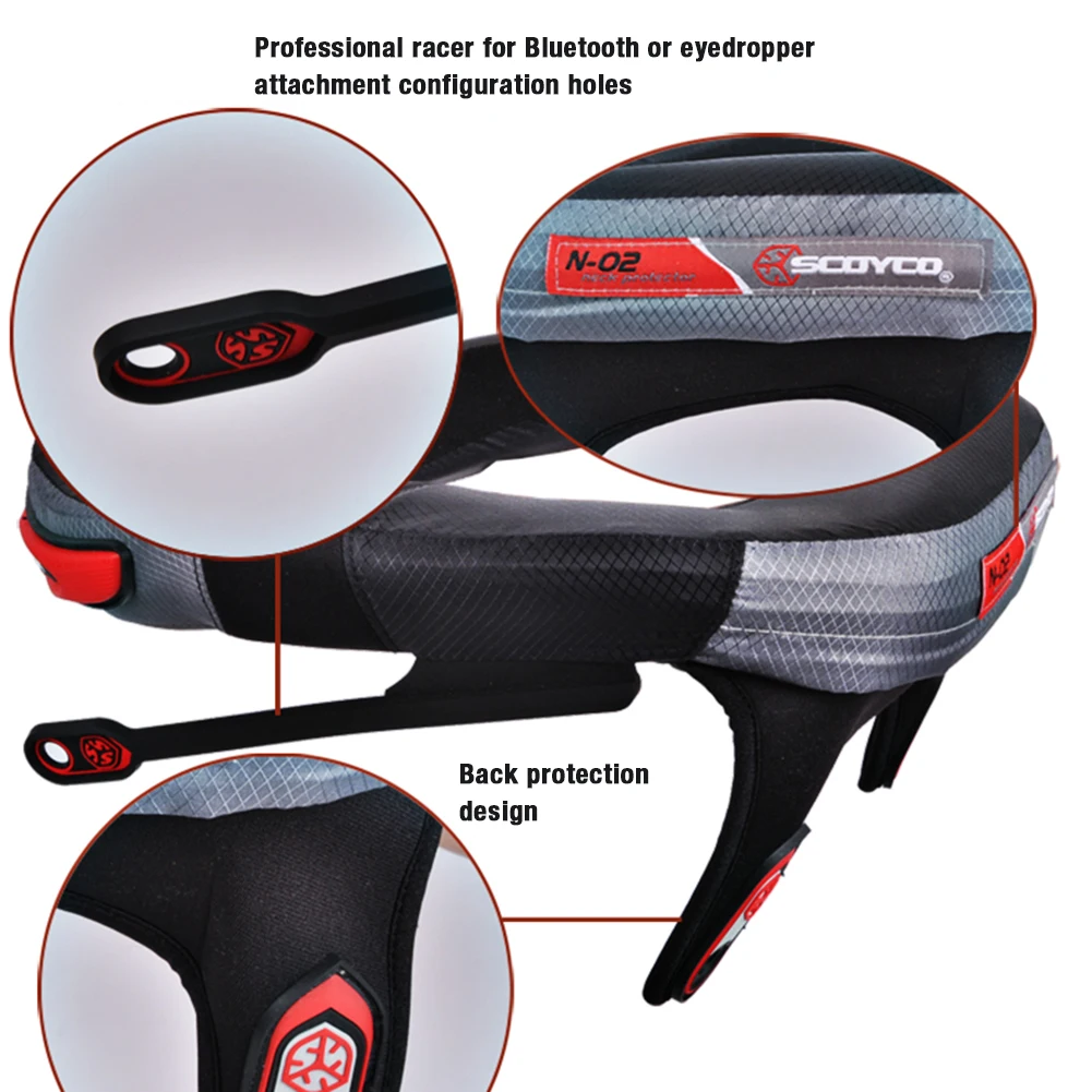 Motocross Neck Protector Brace for Adult Motorcycle Cycling Anti-fatigue Guard Off-Road Riding Body Protection Gears | Автомобили и