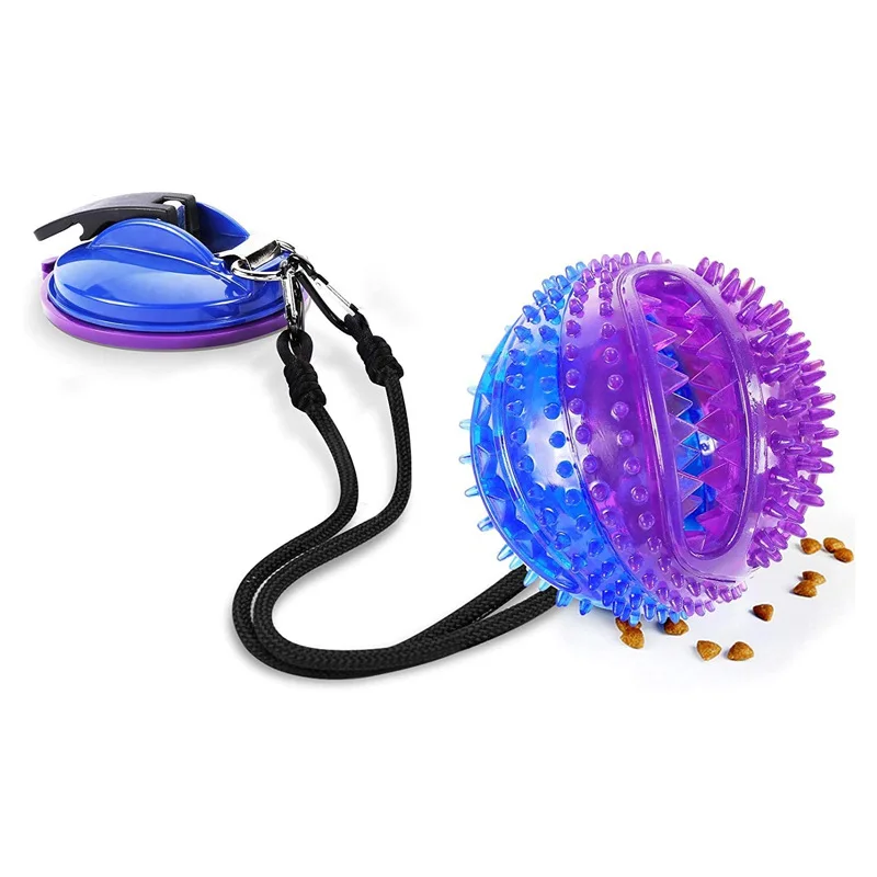 

Pet Dog Toys Silicon Suction Cup Tug Dog Toy Dogs Push Ball Toy Pet Leakage Food Toys Pet Tooth Cleaning Dogs Toothbrush Brush