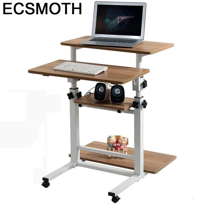 Настольный столик для офиса маленький Многофункциональный Столик кровати