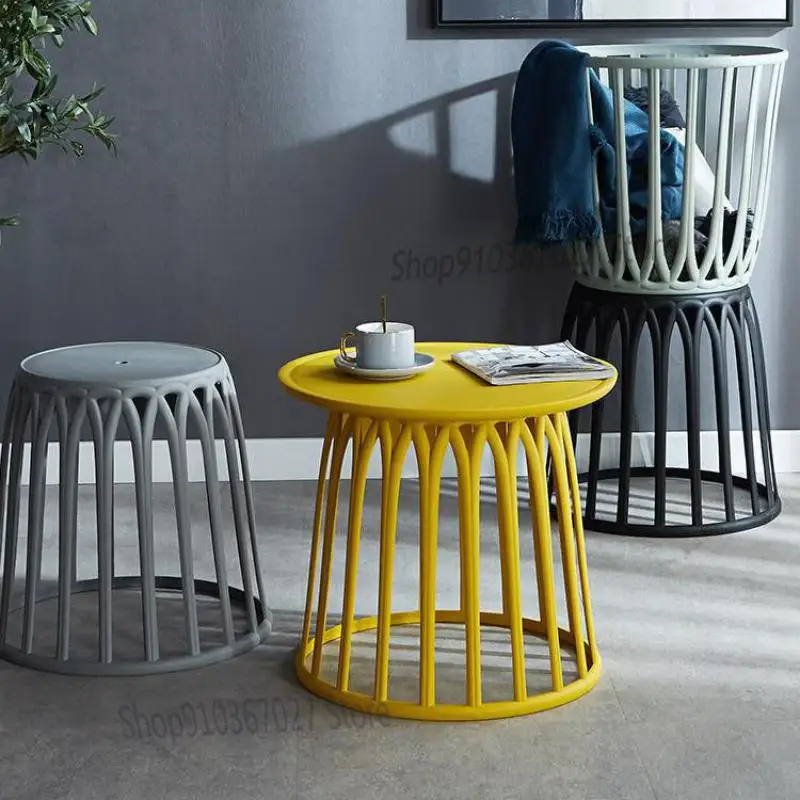 Скандинавский табурет для дома и балкона Штабелируемый стул ванной ресторана