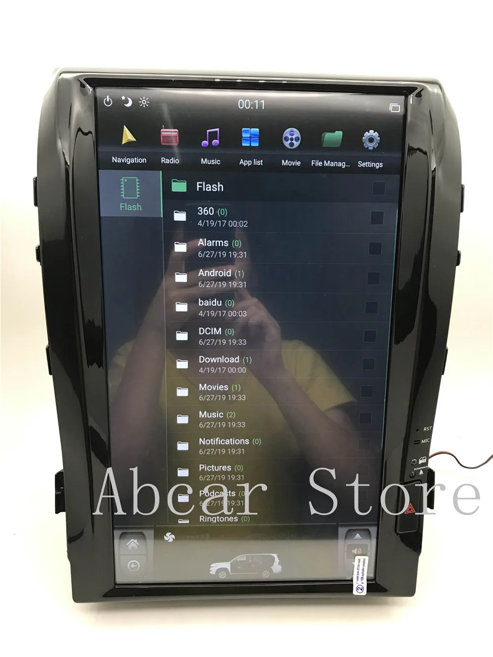 1" Tesla стиль Android 8,1 PX6 HDMI Автомобильный dvd-плеер gps навигация для Toyota LAND CRUISER LC200 2008- радио ips стерео